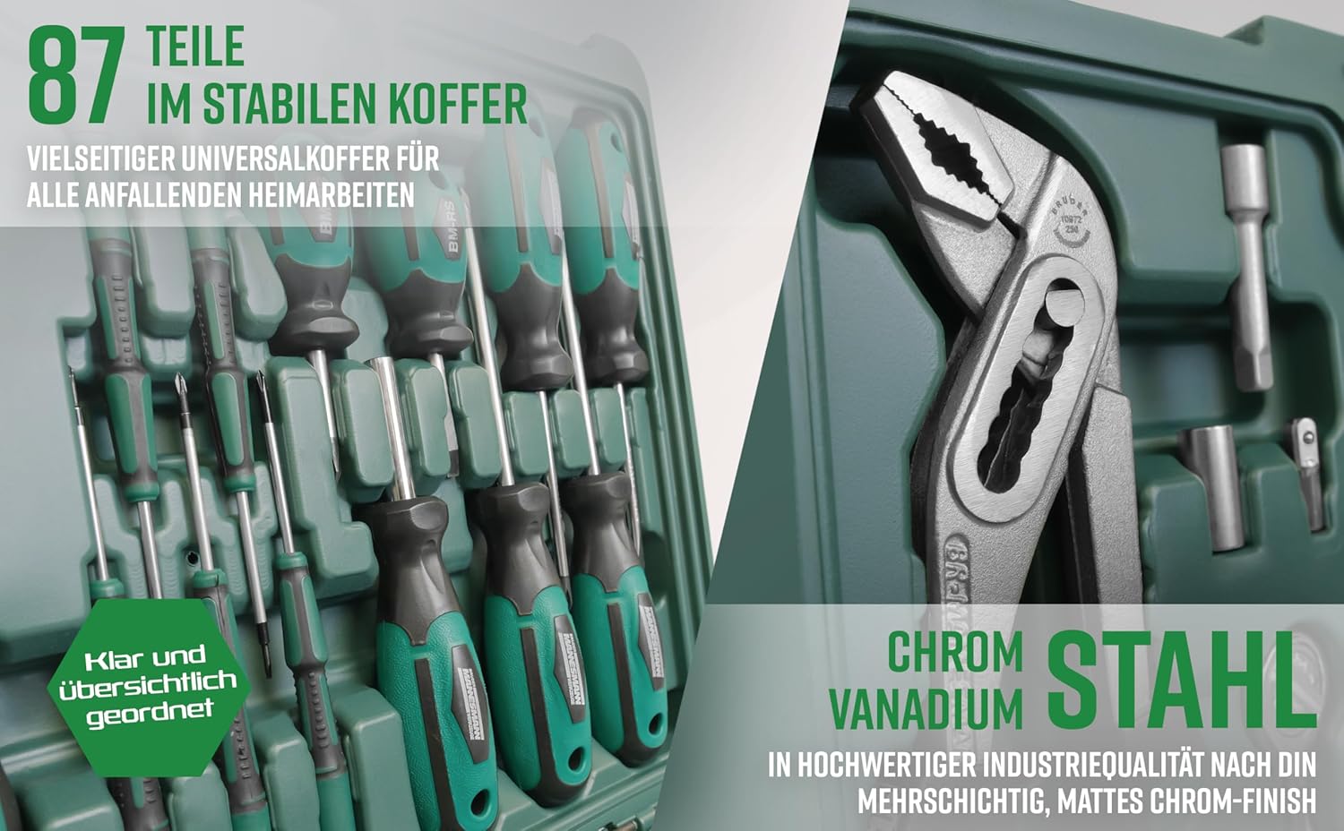 🔥 Angebote & Aktionen – Brüder Mannesmann M29084 Tool Box, 87 Pieces – Bild 3