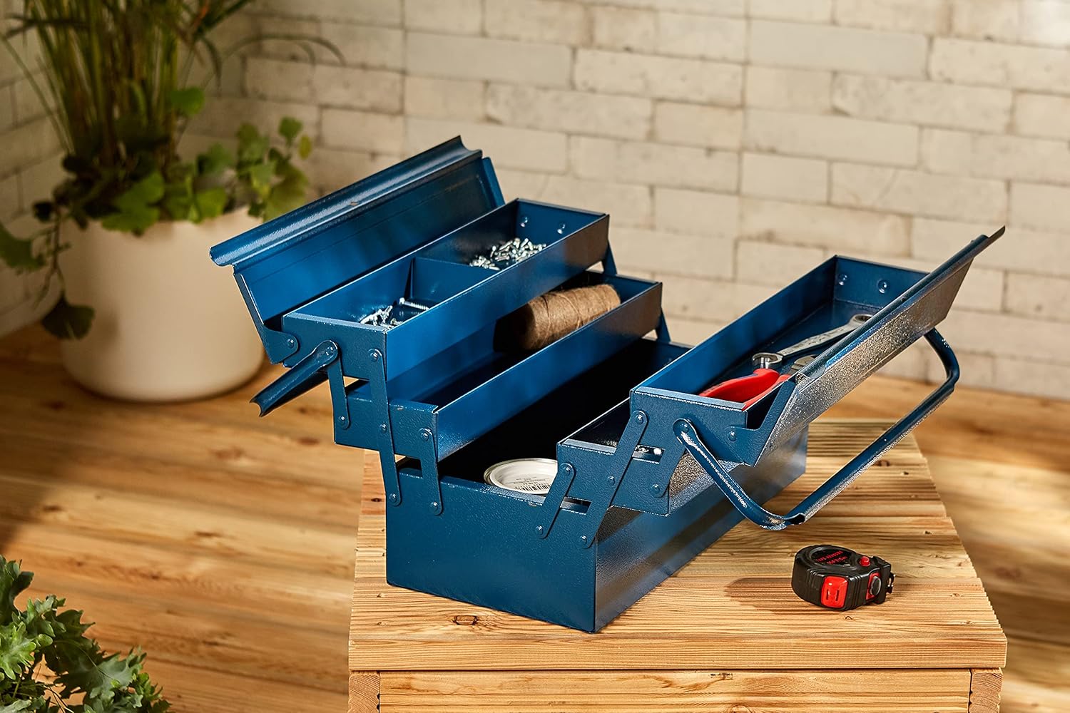 ⚒️ Bau & Montage – Mannesmann Montagewerkzeugkasten, 5-teilig, M 211-430 – Bild 5