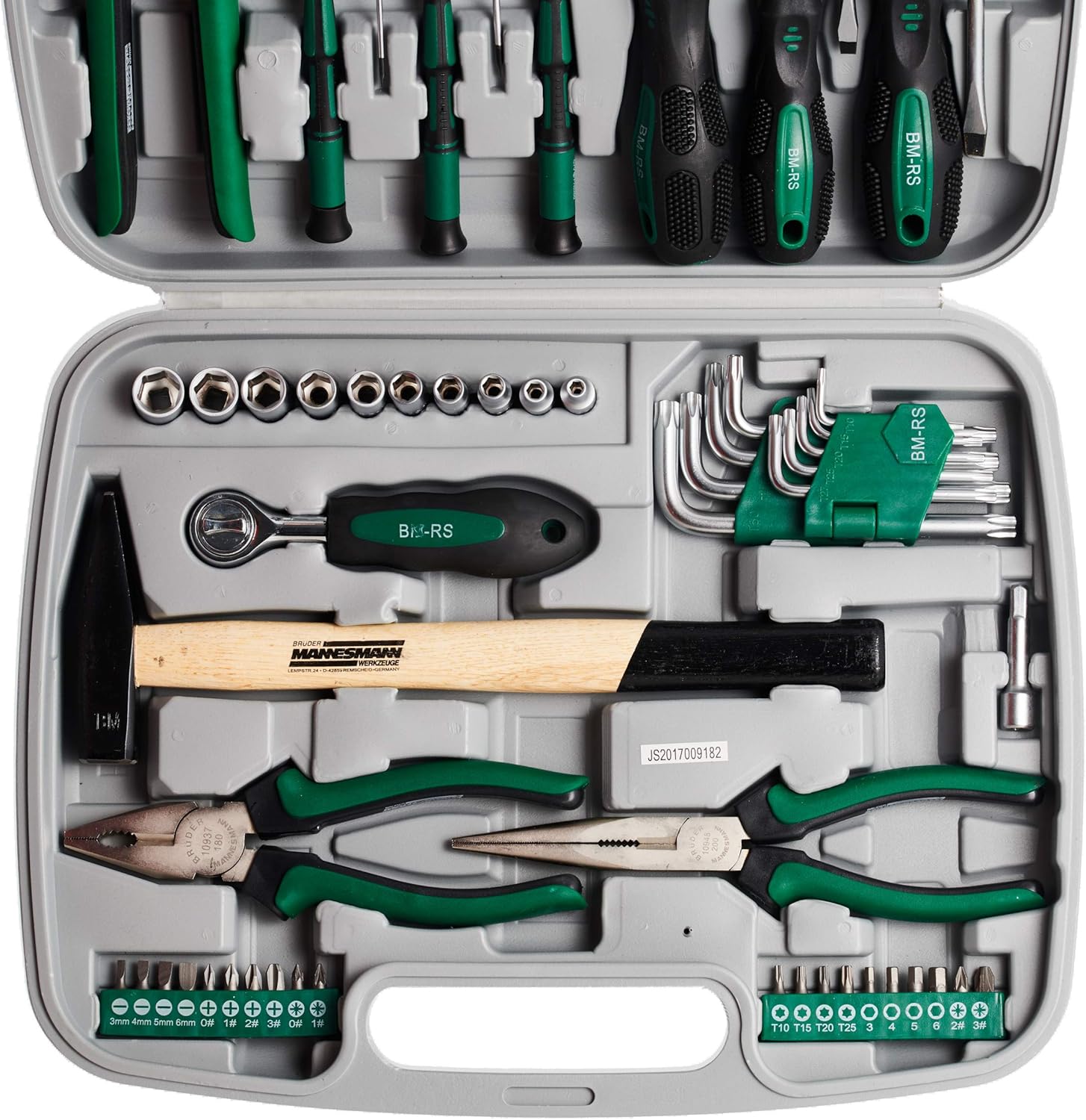 ⚒️ Bau & Montage – Brüder Mannesmann M29057 57-teiliges Set – Bild 8