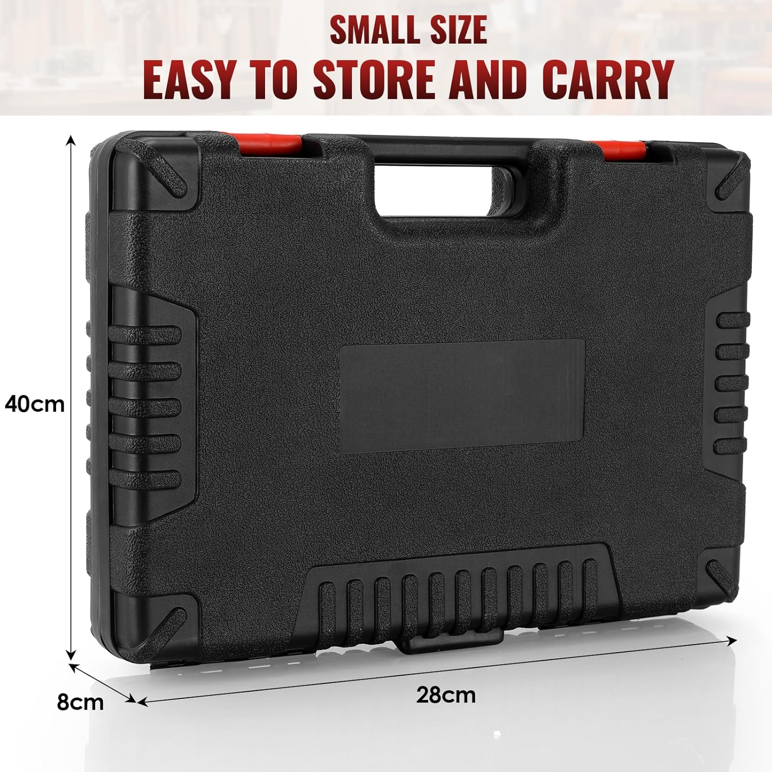 🔥 Angebote & Aktionen – TLGREEN 218 Piece Tool Box Tool Set with Screwdriver, Hex Sockets, Hammer, Pliers, Tool Box Filled Tool for Household, DIY, Cars, Garage – Bild 2