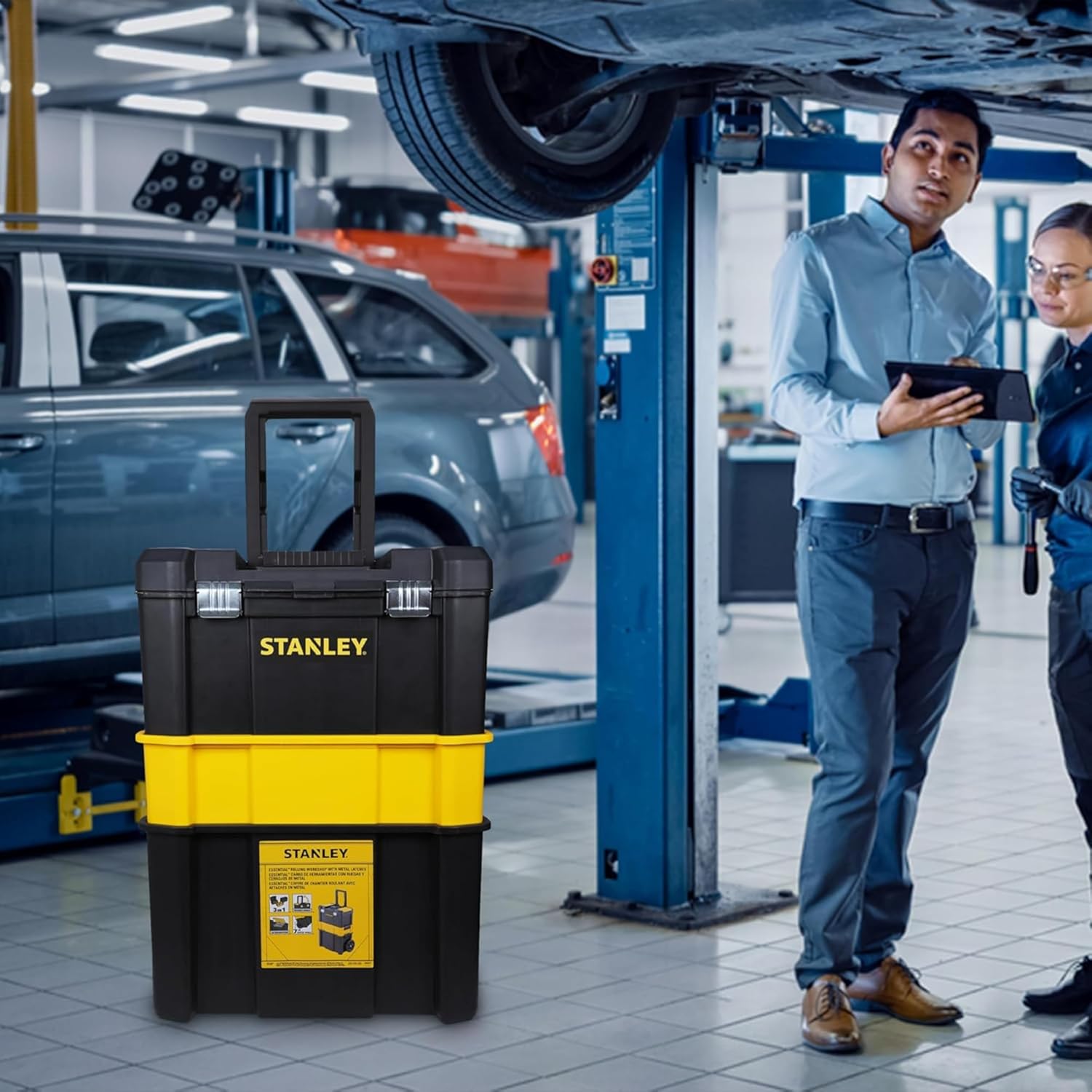 ⚒️ Bau & Montage – Stanley 3-in-1-Werkzeugwagen – Bild 13