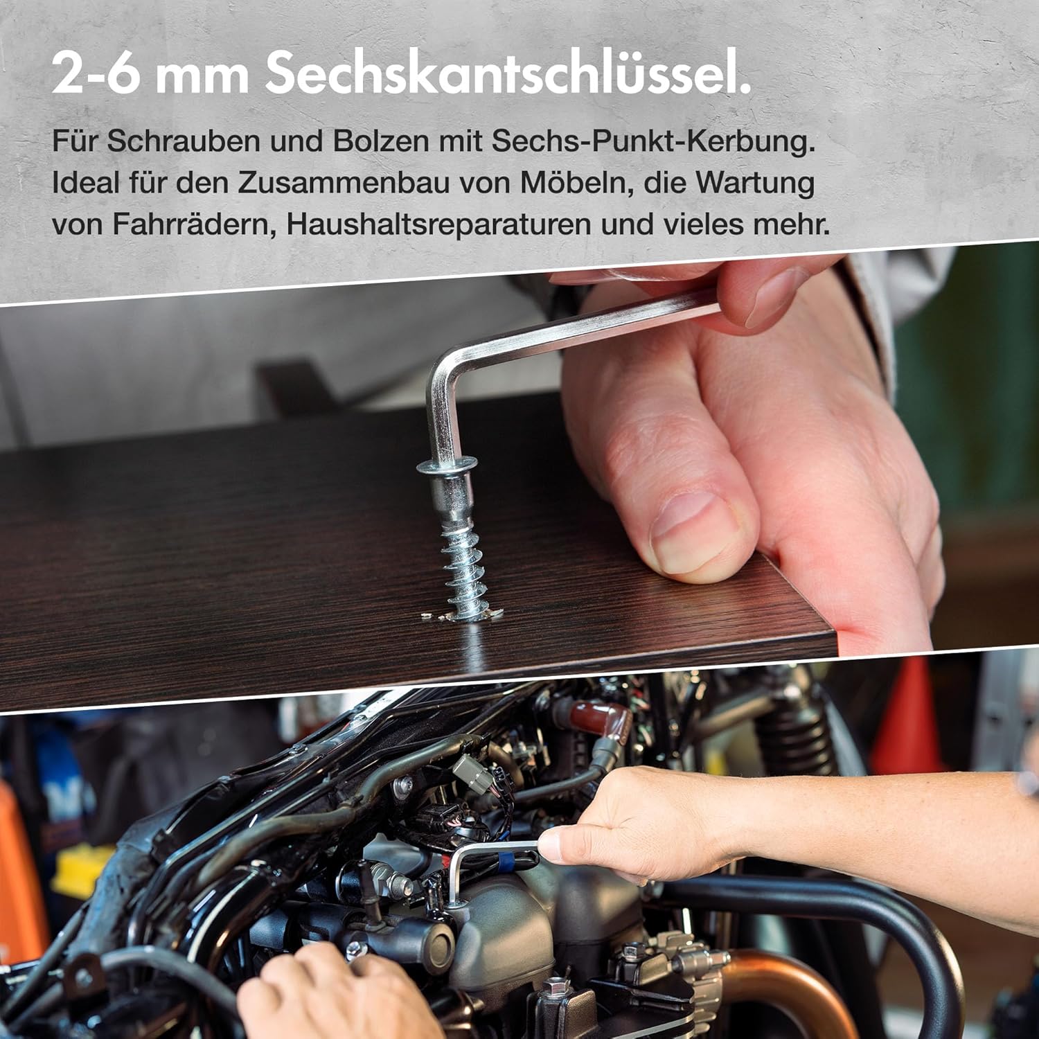 ⚡ Elektro & Technik – VonHaus Werkzeugset – Ultimativer 120-teiliger Werkzeugkasten – inklusive Werkzeug, LED-Taschenlampe, Inbusschlüssel, 3M-Maßband und mehr – DIY-Set, perfekt für Anfänger – mit Werkzeugkasten – Bild 5