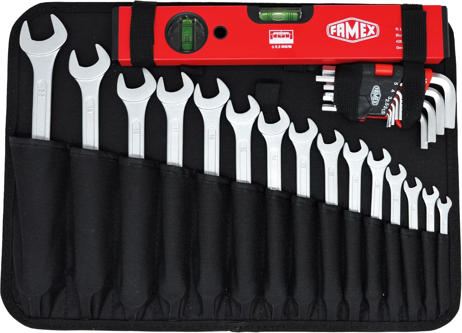 🔥 Angebote & Aktionen – FAMEX 729-87 Aluminium Tool Box Filled with Professional Tool Set Maximum Load 30 kg Many Tools Made in Germany Space for Other Tools and Parts – Bild 4