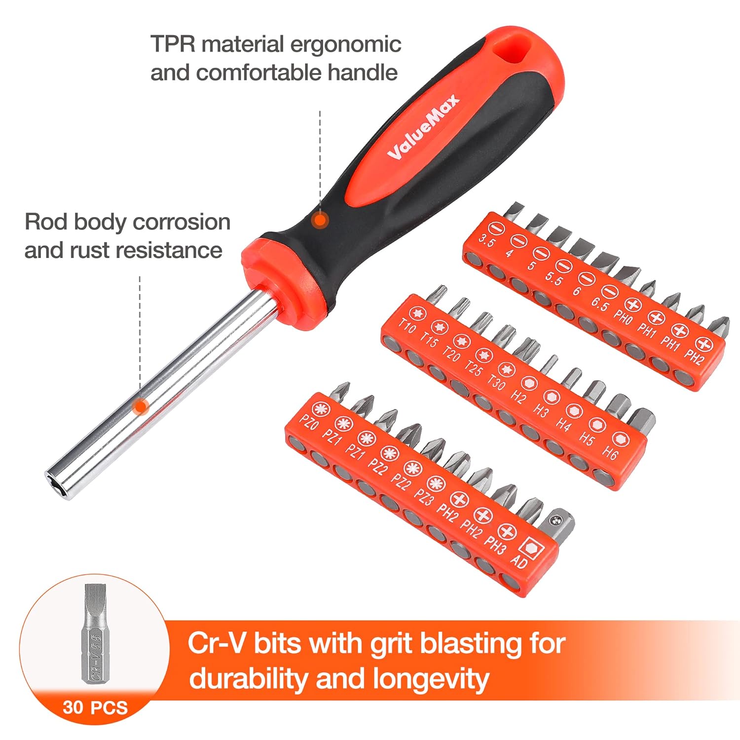 🔥 Angebote & Aktionen – ValueMax Tool Set 219 Pieces, Tool Bag, Daily Tools, Tool Set for Household, DIY, DIY and Mechanics for Home Repairs or Professional Work – Bild 2