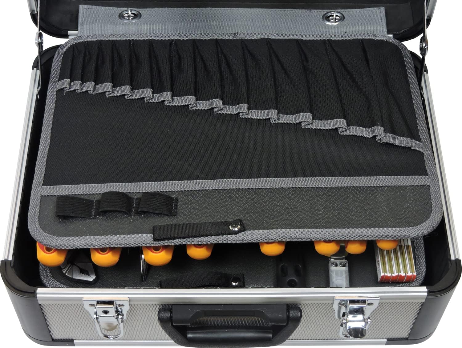 🔥 Angebote & Aktionen – FAMEX 478-10 Professional Aluminium Tool Box with High-Quality Tool Set for Electricians - Most of the Tools Made in Germany – Bild 5