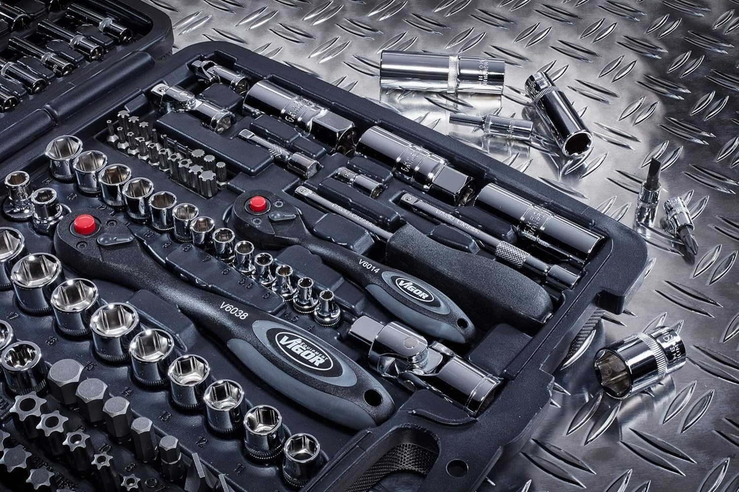 🚗 KFZ & Werkstatt – Vigor Socket Set, V2461 – Bild 9