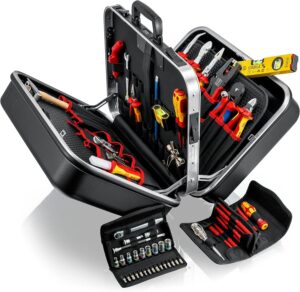 ⚡ Elektro & Technik – KNIPEX Big Twin 00 21 42 Elektro-Werkzeugkoffer 63-teilig 290 mm
