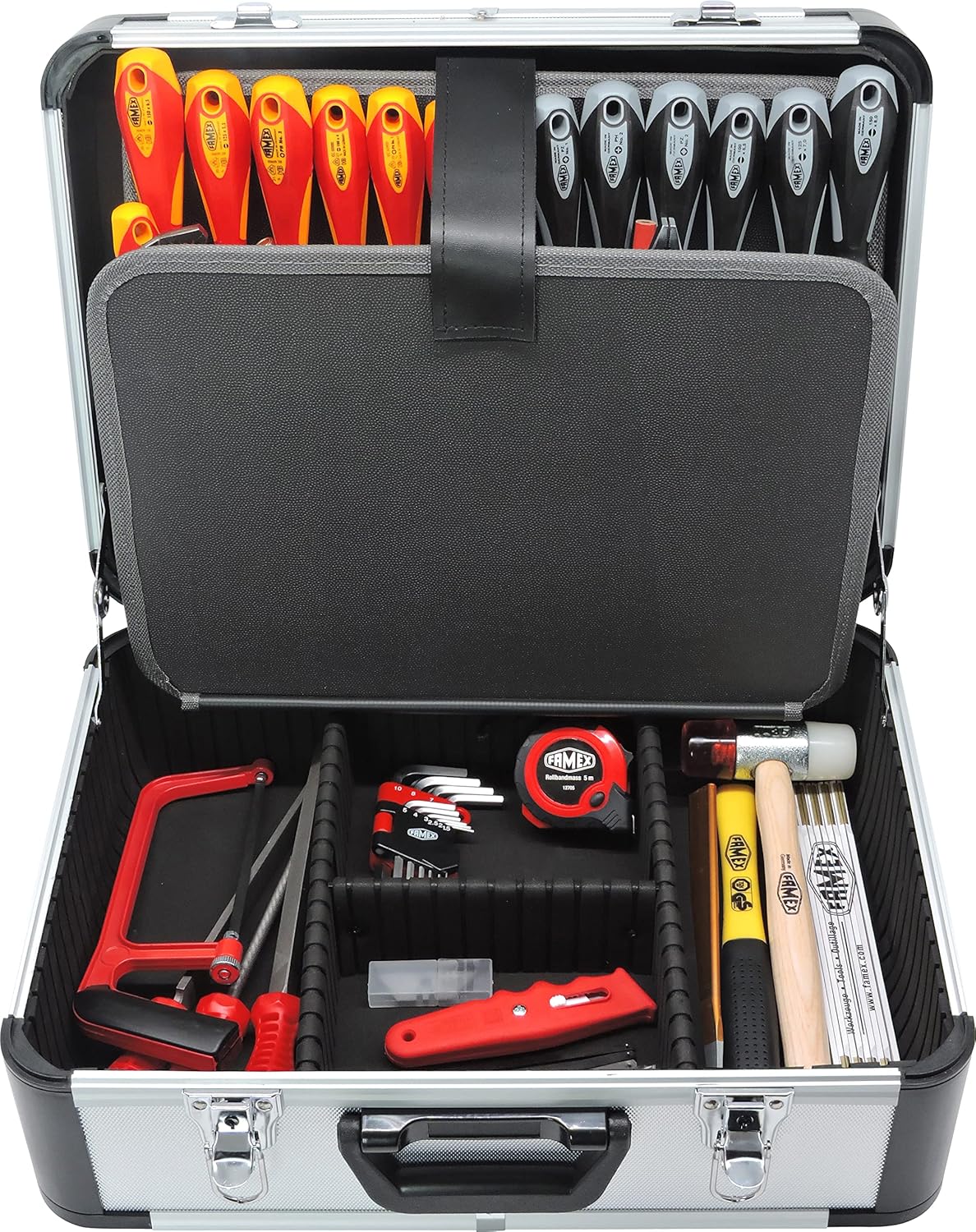 🔥 Angebote & Aktionen – FAMEX 419-43 Professional Aluminium Tool Box 191 / 275 Pieces with Extensive Tool Set and Socket Set 4-32 mm – Bild 4