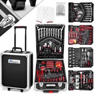 🔥 Angebote & Aktionen – Tresko tool box, 859 pieces tool box, tool bag, tool set, tool trolley, chrome vanadium steel