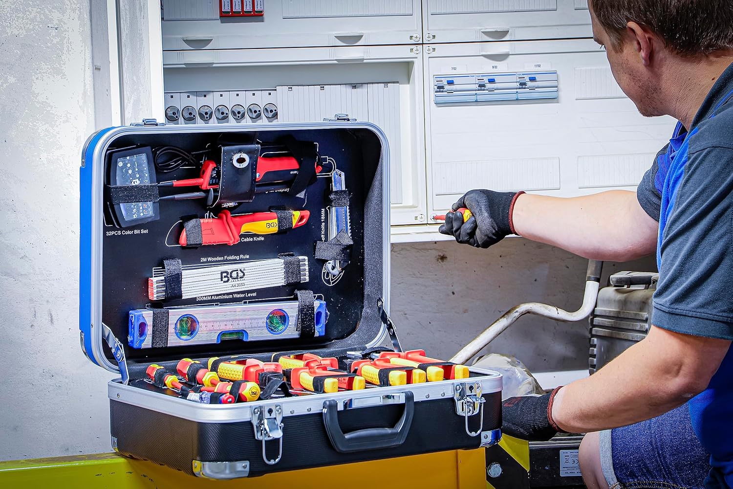 ⚡ Elektro & Technik – BGS Elektriker-Werkzeugkoffer 118-teilig 15503 – Bild 3