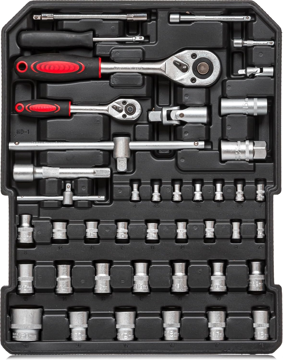 🔥 Angebote & Aktionen – Kanwod KTOTC-1054 Tool Box Filled 1000 Pieces | Tool Trolley Set for DIY and Craft Masters | for Workshop and Household | Includes Wrench, Hammer and Other – Bild 4