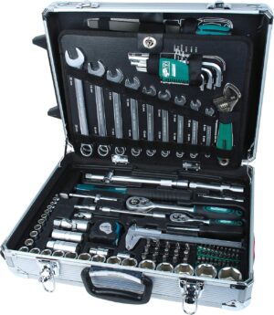 ⚡ Elektro & Technik – Brüder Mannesmann M29077 159-teiliger Werkzeugwagen aus Aluminium