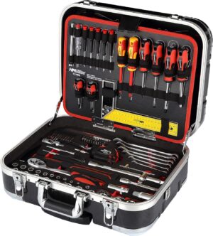 ⚒️ Bau & Montage – HMMüllner Werkzeugkoffer, bestückt 147-teilig, fahrbar