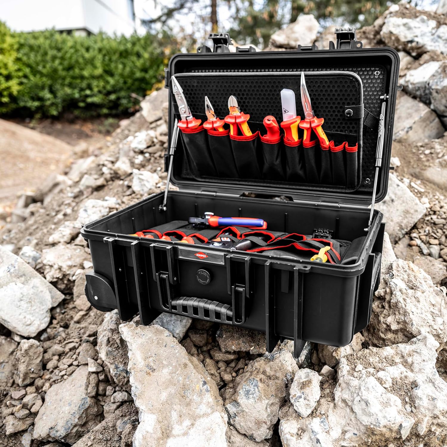 ⚡ Elektro & Technik – KNIPEX Robust26 Move 00 21 33 E Elektro-Werkzeugkoffer 22-teilig 550 mm – Bild 3