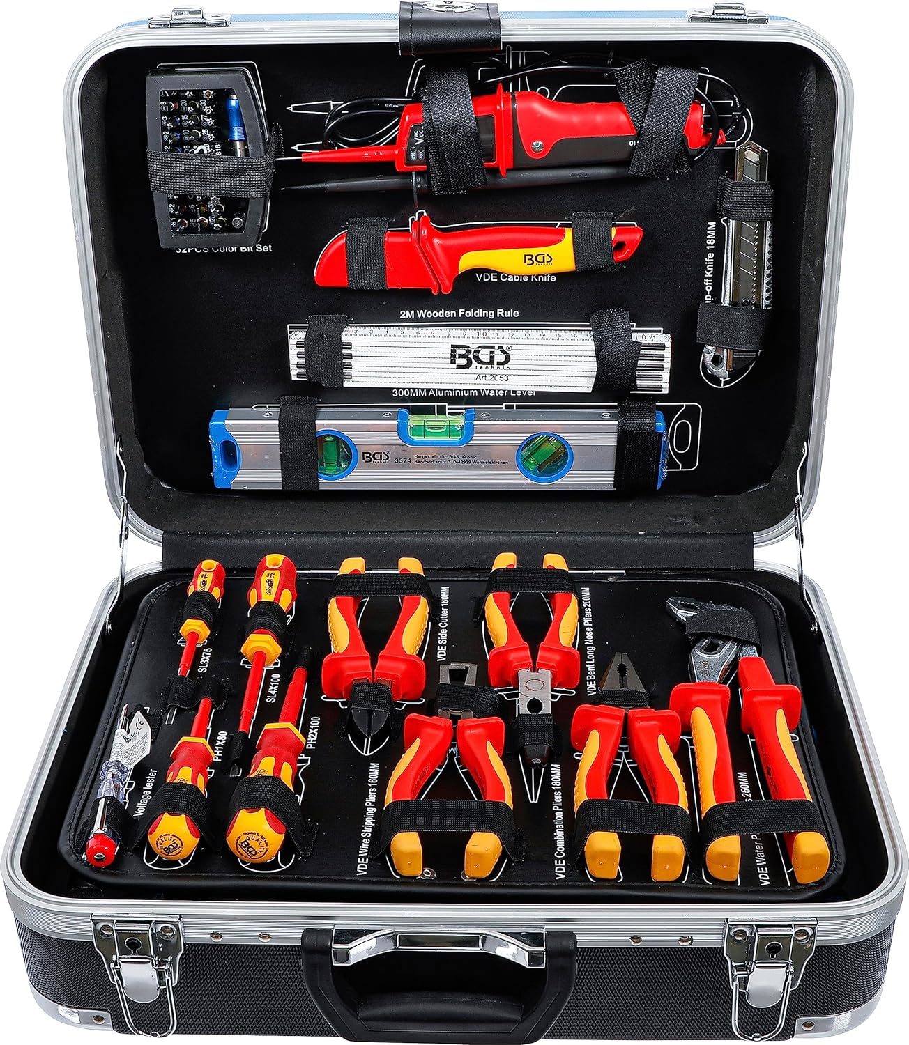 ⚡ Elektro & Technik – BGS Elektriker-Werkzeugkoffer 118-teilig 15503 – Bild 6