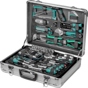 🔥 Angebote & Aktionen – Brüder Mannesmann 124 Pieces M29072 Tool Set in Aluminium Case