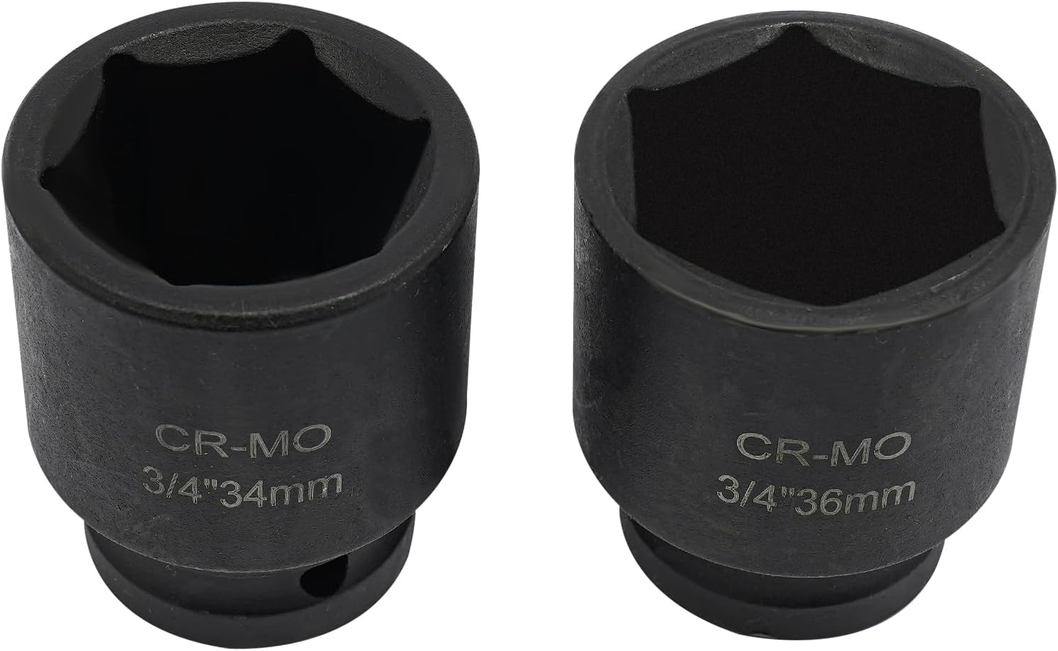 🚗 KFZ & Werkstatt – Steckschlüsselsatz, 3/4" & 1" Zoll 21-65mm Auto Nusskasten Werkzeug Set mit Transportkoffer, Stahl Steckschlüsselsatz – Bild 5