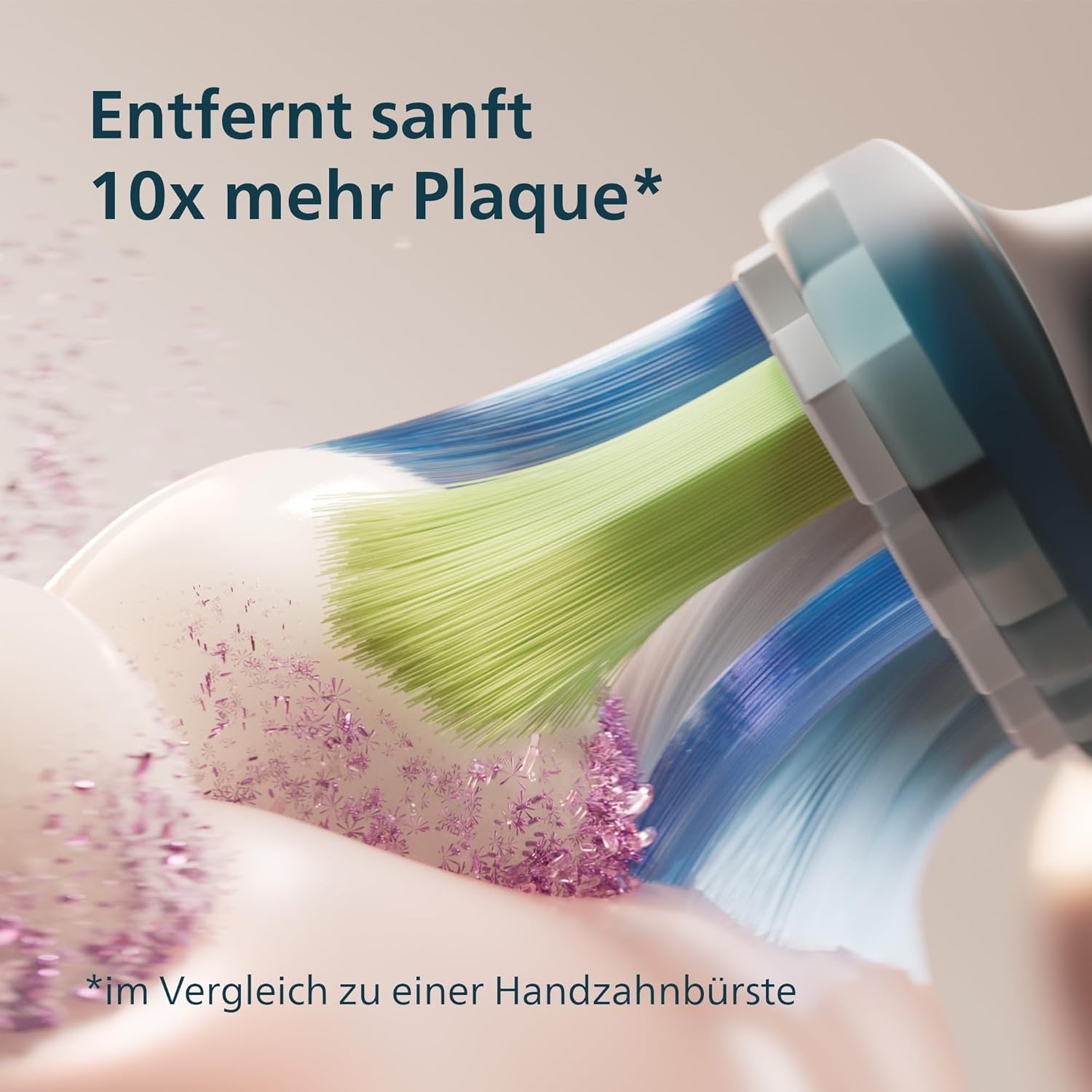 🔥 Angebote & Aktionen – Philips Sonicare DiamondClean 9000 Series Power Electric Toothbrush Special Edition - Sonic Brush, Dunkelblau, 4x C3 Premium Plaque Control Bürstenkopf (Modell HX9911/89) – Bild 4