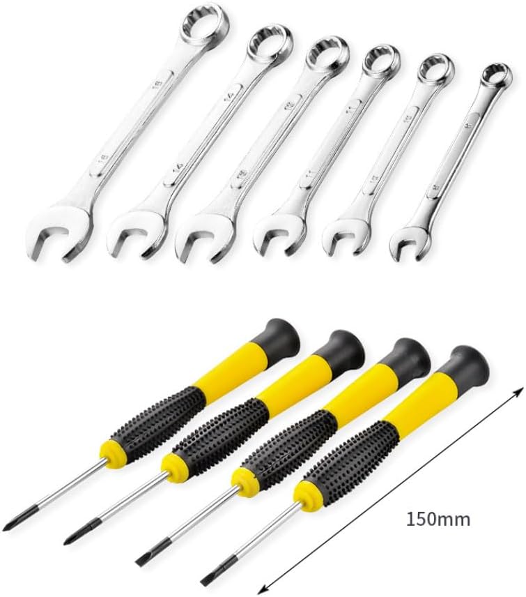 🚗 KFZ & Werkstatt – 108-Piece Filled Tool Box in Sturdy Plastic Case, General Tool Set for Home/Car Repair, Tool Box, Tool Set for DIY, DIY and Craft Masters – Bild 5
