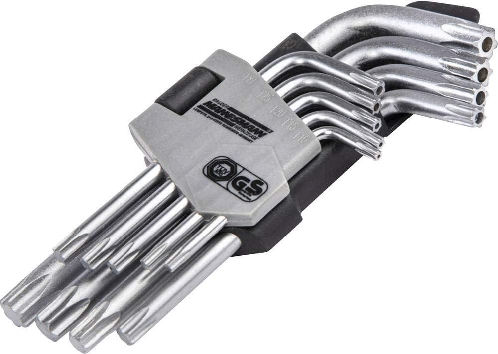 🚗 KFZ & Werkstatt – Mannesmann M18170 18-Piece Set of Hexagonal/TX/Ball Button Spanners – Bild 3
