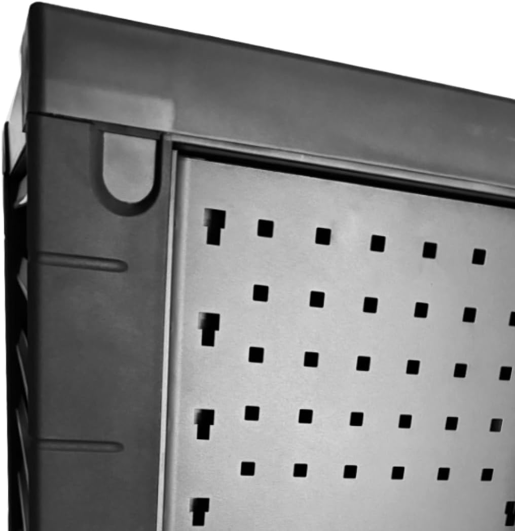 ⚡ Elektro & Technik – Mephisto ProLine 'Full Black' Werkstattwagen mit 9 Schubladen, davon 9 gefüllt mit Werkzeugen wie Schraubenschlüssel, Ratsche mit Nussbox, Schraubendreher, VDE in Soft-Einlagen in Carbon-Optik – Bild 8
