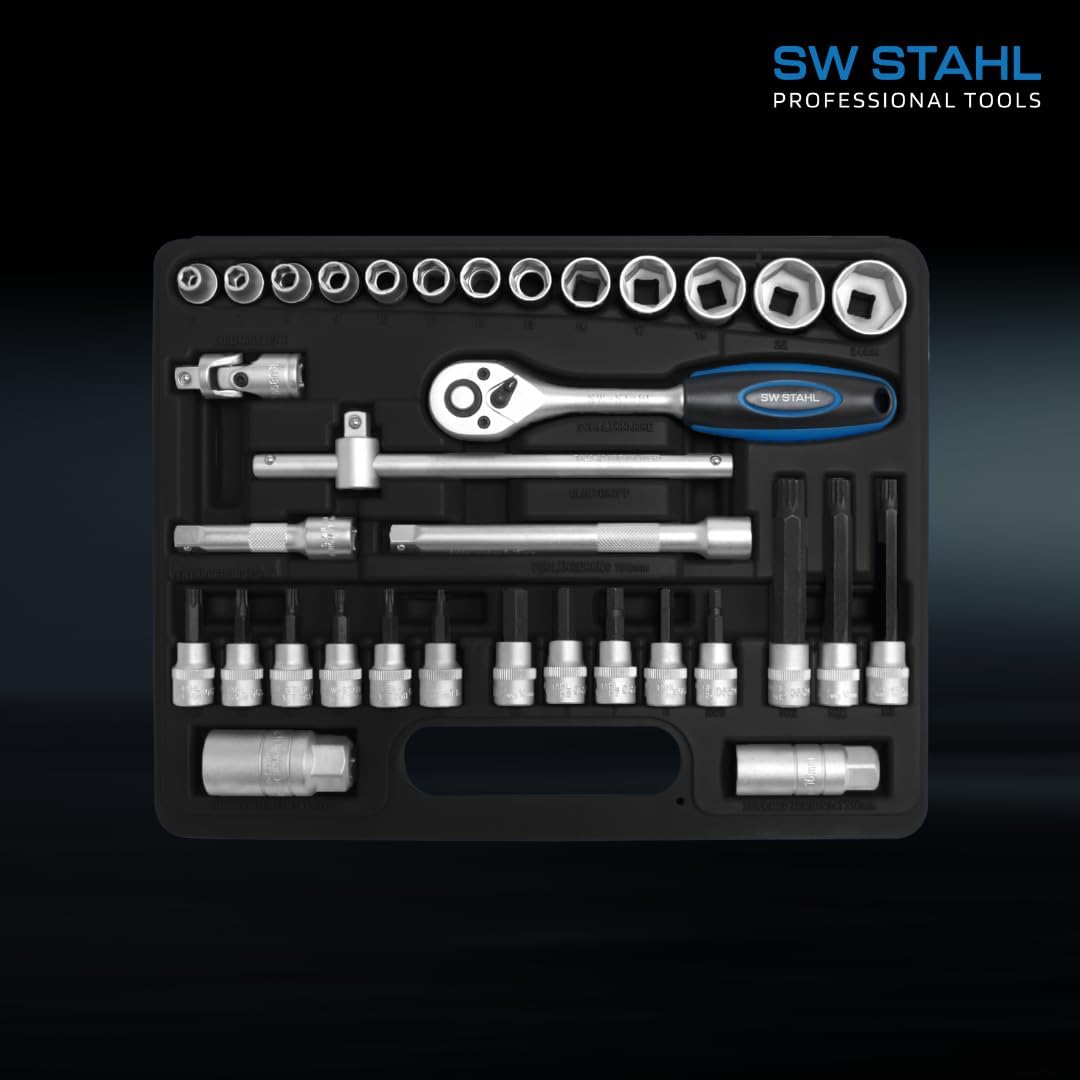 🚗 KFZ & Werkstatt – SW-Stahl 07650L Industrial Spanner Socket Chrome Vanadium 06520L – Bild 3
