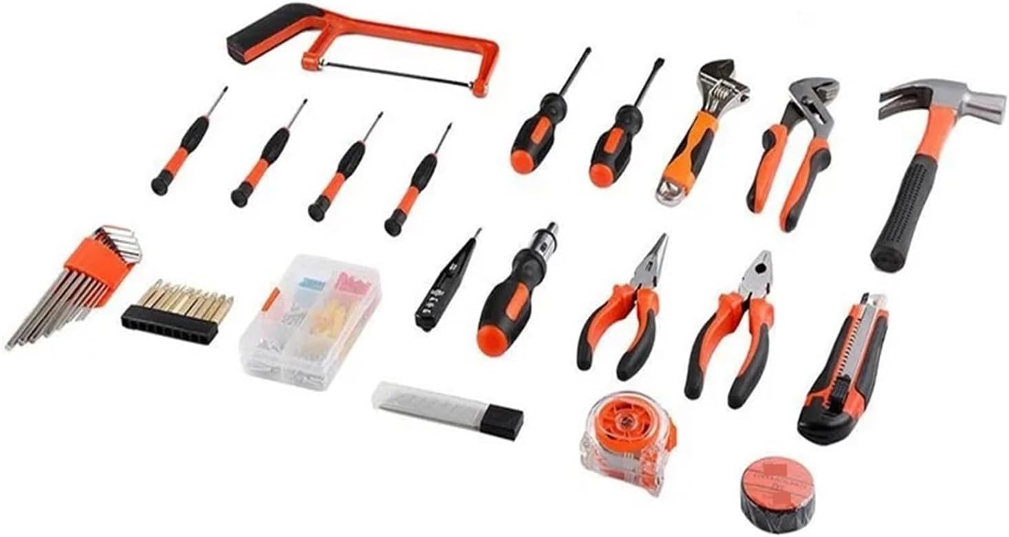 ⚡ Elektro & Technik – Werkzeugkasten, 100-teiliges Set, Aufbewahrung, Haushalt, Multi-Werkzeug, Haushalt, Elektriker, Zangen-Set – Bild 3