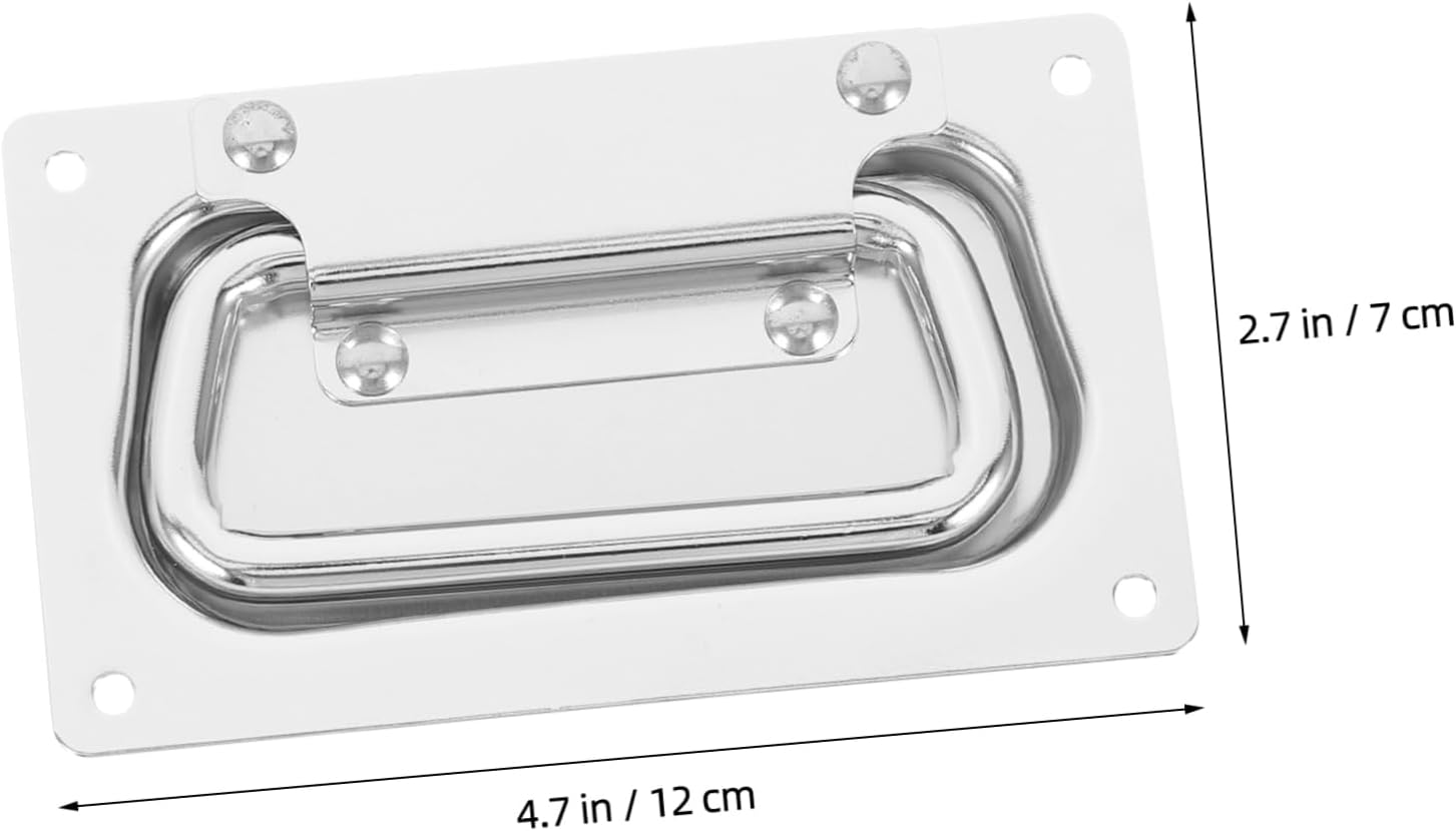 ⚒️ Bau & Montage – ULTECHNOVO Griff der Gerätebox, Schrankgriff, Koffergriff, Brustgriffe ersetzen, Montage-Metallgriff, Behältergriff, Gehäuse-Hardware, Griffe, Werkzeugkastengriff, Zuggriff, rostfrei – Bild 5