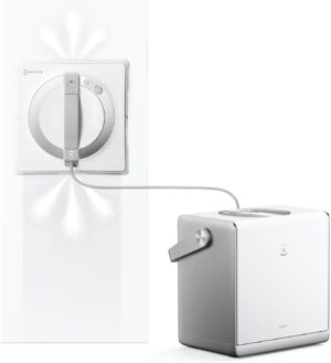 ⚡ Elektro & Technik – ECOVACS Winbot W2S Omni Window Cleaning Robot with Multifunctional Station, Intelligent Up to the Edge Cleaning with TruEdge, Charging During Operation, Three Water Nozzles, 12-Level Protection