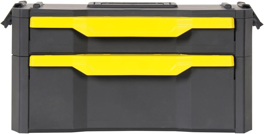 ⚡ Elektro & Technik – Stanley 1-79-206 Rollwerkstatt aus Metall und Kunststoff, leerer Werkzeugwagen mit 3 modularen Einheiten, vielseitiger Werkzeugkasten für Kleinteile und große Werkzeuge, 1-79-206 – Bild 28