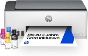 🔥 Angebote & Aktionen – HP Smart Tank 5105 All-in-One Printer, Colour, for Home and Home Office, Copy, Wireless, Large Volume Printer Tank, Print from Smartphone or Tablet, Scan to PDF
