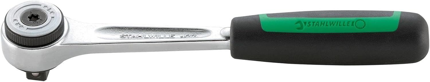 🚗 KFZ & Werkstatt – Stahlwille 12231011 Fine Tooth Reversible Ratchet 60 Teeth and 2 Component Handle