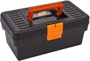 ⚒️ Bau & Montage – Tayg 110559 Werkzeugkoffer Basic 12" / 290 x 170 x 127 mm, schwarz-orange