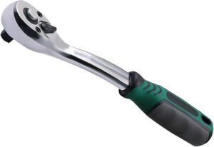 🚗 KFZ & Werkstatt – WOONEKY Industrieller Antrieb Ratschen-schraubenschlüssel mit Zähnen Schnellwechsel-ratsche für Kfz-reparatur Verbesserter Griff Verlängerter Hebel für Professionelle Mechaniker und