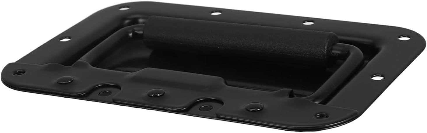 ⚒️ Bau & Montage – ULTECHNOVO versenkter Eisengriff mit Federmechanismus, Tragegriff für Flightcase, Werkzeugkästen und Schränke, stilvolles Design für vielseitige Anwendungen und einfache Installation