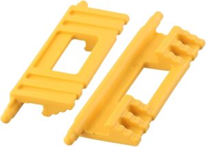 ⚒️ Bau & Montage – Ersatzclips-Verriegelungssatz für Tough Case-Werkzeugkasten für H1500082520/ N409477/ H1500028 und Case Yellow-Ersatzteile. Einfache Montage nach dem Erhitzen für Werkstatt- und Garagenlagerung