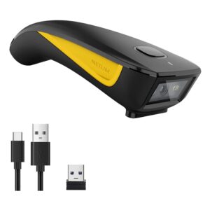 ⚡ Elektro & Technik – NETUM C750 Kabelloser Barcode-Scanner, Bluetooth-kompatibel, kleiner Taschen-USB-1D-2D-QR-Code-Scanner für Inventar, Barcode-Bildleser für Tablet, iPhone, iPad, Android, iOS, PC, POS