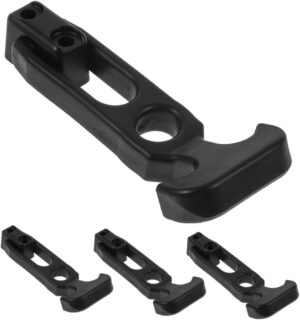 ⚒️ Bau & Montage – VALICLUD 4 Stück Teiliges Gummi Latches Flexibel Robust für Motorhaube Werkzeugkoffer Anhänger Schnellverschluss Widerstandsfähig Einfache Montage Vielseitig Einsetzbar
