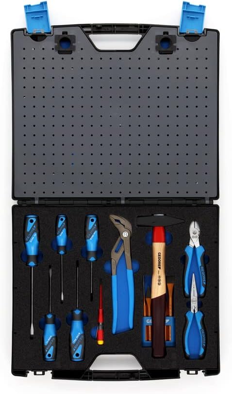 🔥 Angebote & Aktionen – GEDORE TOURING Tool Box Set 49 Pieces Filled Universal Tool for Household in Plastic Case 1000 – Bild 6