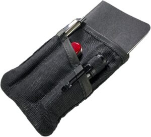 ⚒️ Bau & Montage – Hide & Drink, Multi-Tool-Taschentasche, kompakte Mehrzweck-EDC-Reißverschlusstasche, Mini-Camping-Werkzeugkoffer, gewachstes Canvas, Messerholster, handgefertigter schlanker Organizer