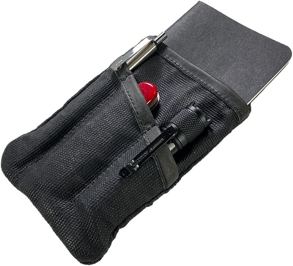 ⚒️ Bau & Montage – Hide & Drink, Multi-Tool-Taschentasche, kompakte Mehrzweck-EDC-Reißverschlusstasche, Mini-Camping-Werkzeugkoffer, gewachstes Canvas, Messerholster, handgefertigter schlanker Organizer
