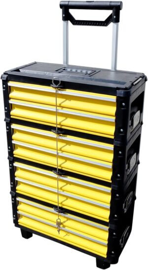 🚗 KFZ & Werkstatt – ALEOS. Metal Tool Trolley XXL Model 305BBBB with Drawer Lock and Lock