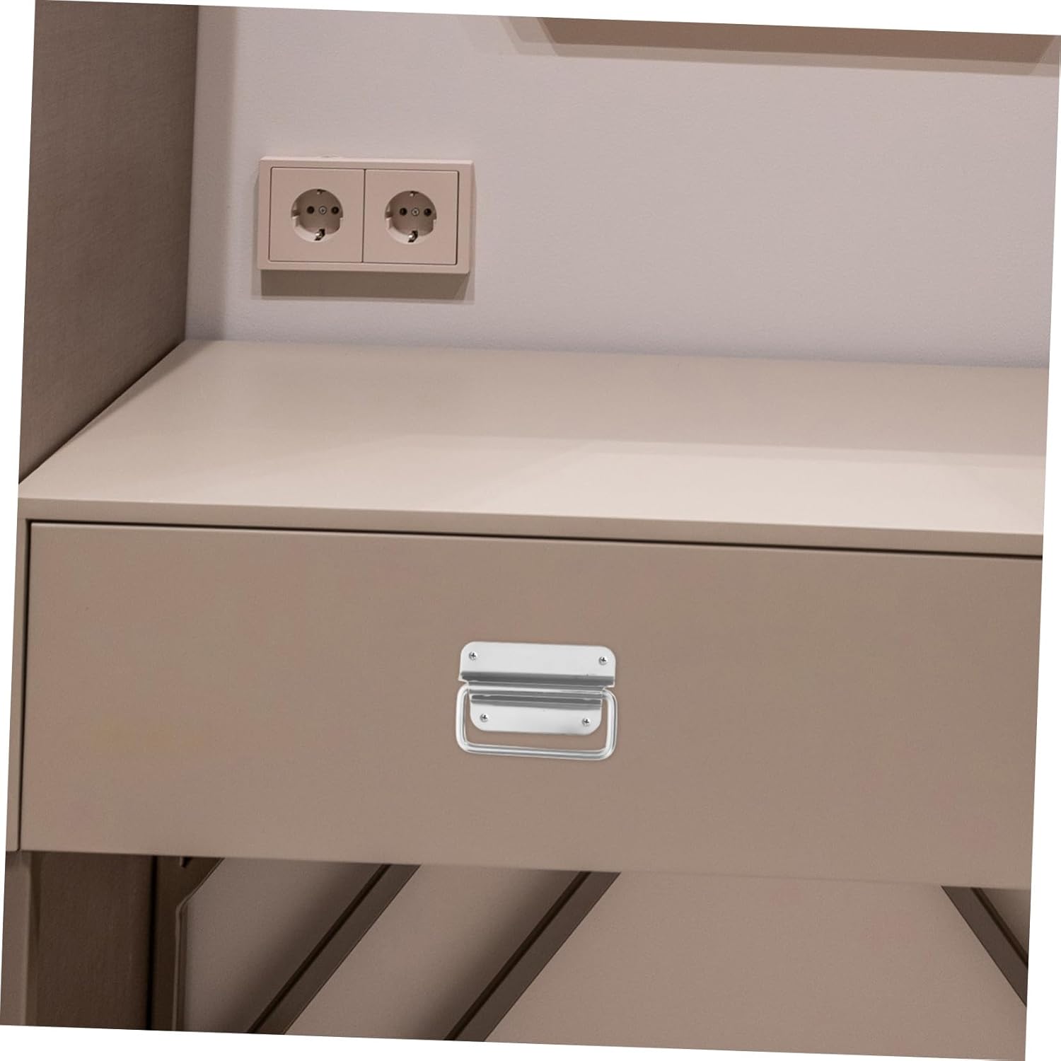 ⚒️ Bau & Montage – Yardenfun 2 Stück Teiliges Schwere Metallgriffe Klappbar für Werkzeugkoffer und Industrieboxen Rostfreie Tragegriffe mit einfachem Montagelochdesign Modernes minimalistisches Design für – Bild 8
