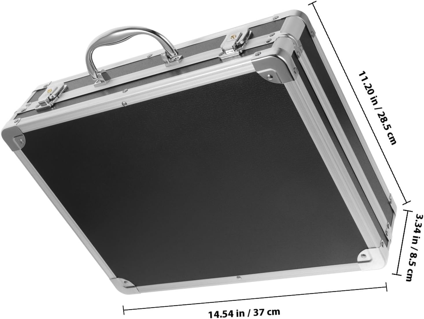 ⚒️ Bau & Montage – Aluminium-Werkzeugkoffer, tragbar, stoßfest, multifunktional mit schlagfestem Design und robustem Aluminiumgehäuse für Handwerker und mobile Profis – Bild 2