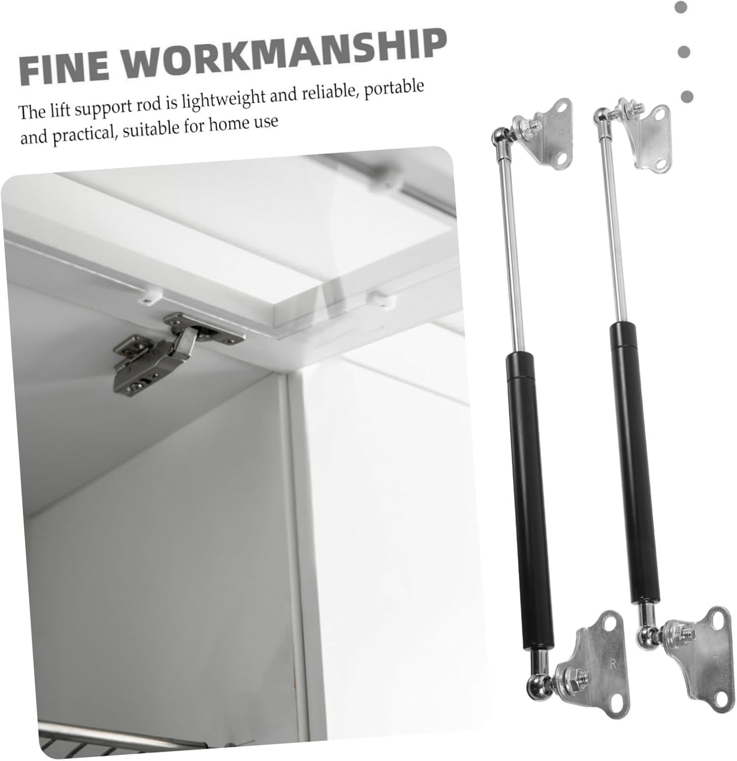 ⚒️ Bau & Montage – Alipis 2 Stück Gasdruckfedern mit Halterungen, robuster Dämpfer für Werkzeugkasten, Kofferraum, Möbel, einfache Montage, sichere Hebeunterstützung, langlebig, vielseitig einsetzbar – Bild 9