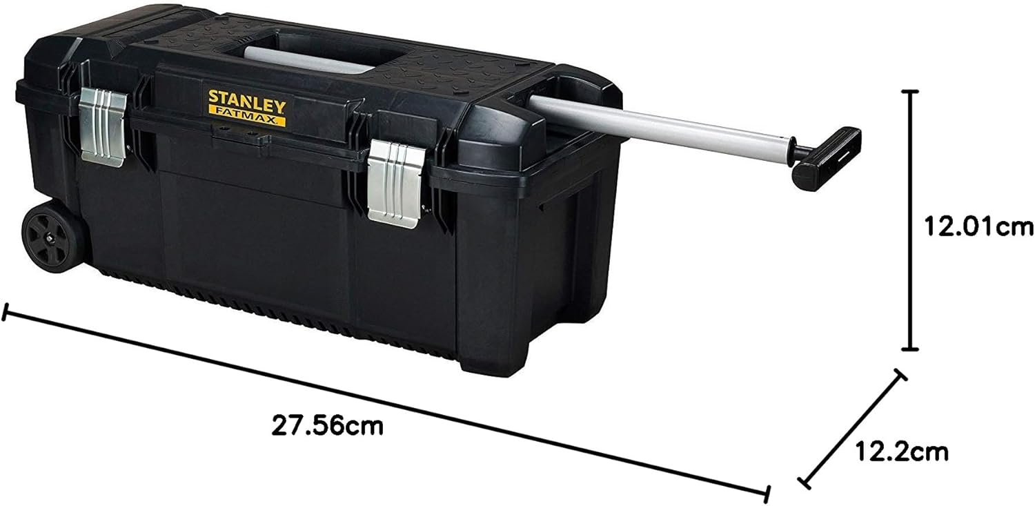 🔥 Angebote & Aktionen – Stanley Fatmax FMST1-75761 Tool Box Structual Foam (Splash-proof with Metal Clasps, All-Round Rubber Seal and Telescopic Handle) – Bild 5