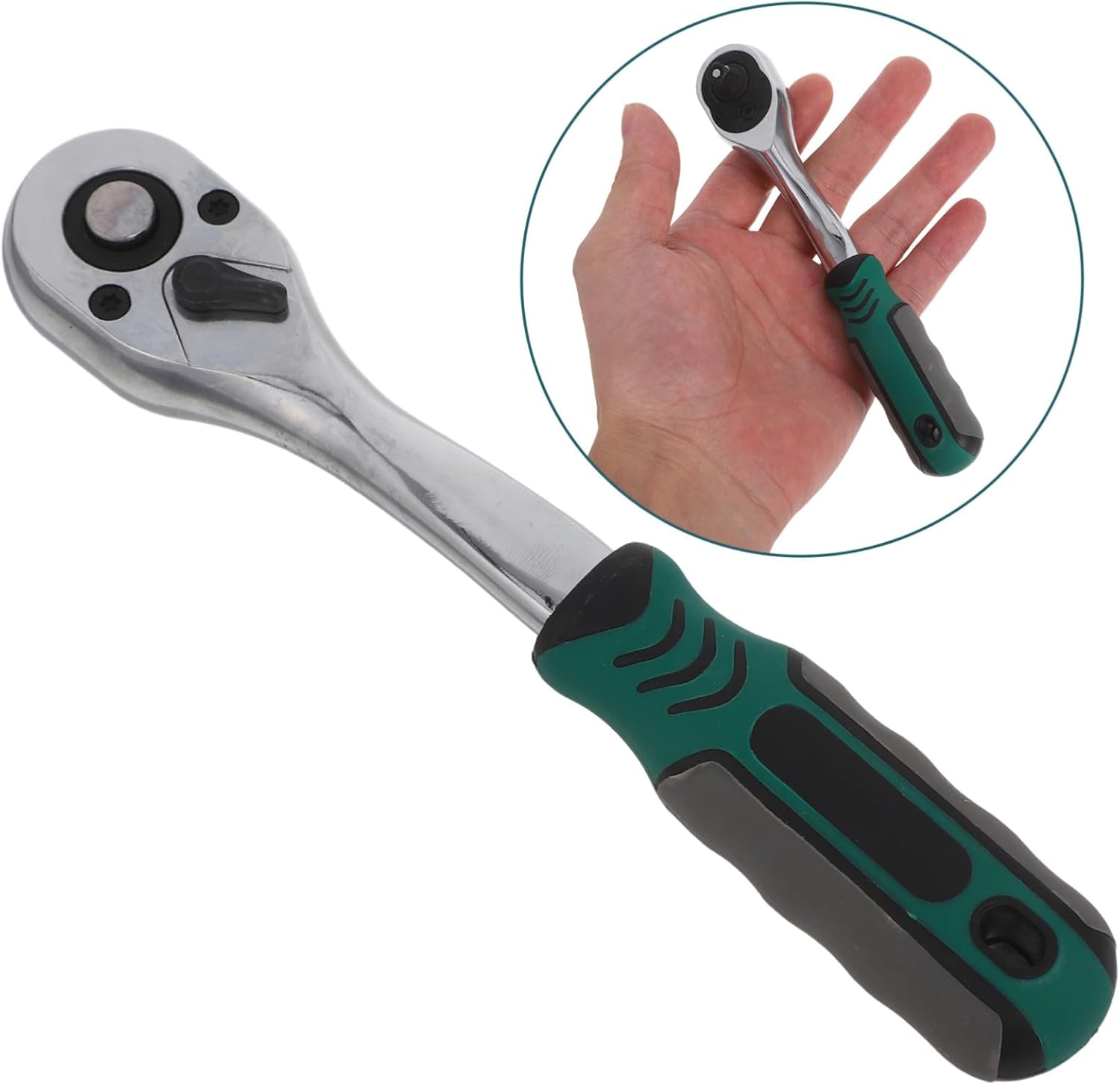 🚗 KFZ & Werkstatt – Artibetter Ratchet Socket Wrench Reversible Socket Wrench Reversible Ratchet Quick Ratchet Wrench Drive Handle Wrench Car – Bild 9