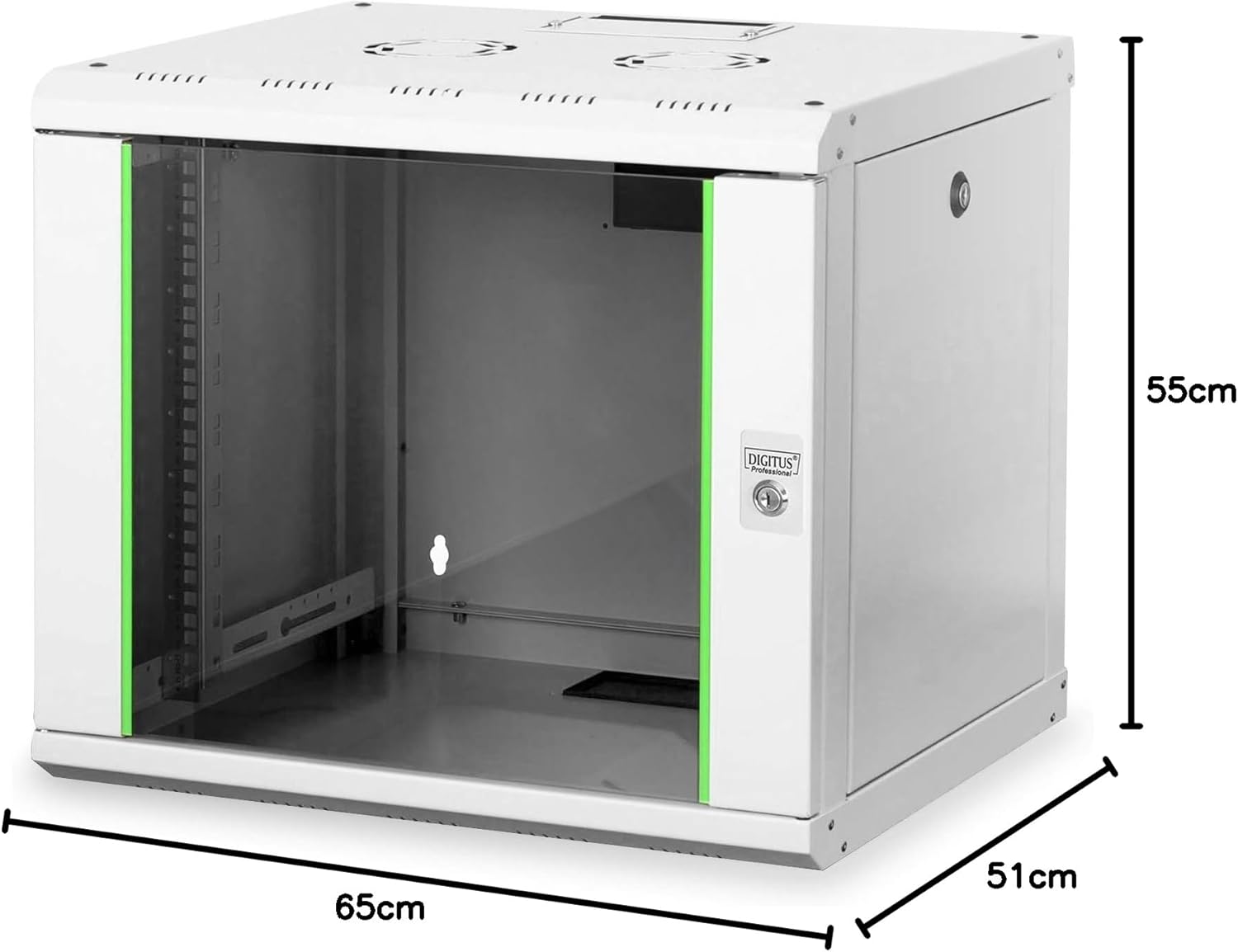 ⚡ Elektro & Technik – Digitus Network Cabinet Wall Housing, 19 Inch Unique – Bild 12