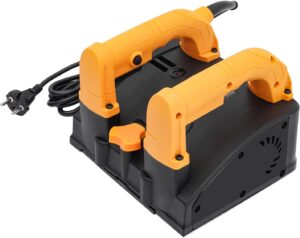 ⚡ Elektro & Technik – Elektrischer Wandhobel 1200 W mit reinem Kupfermotor, 4 mm Hobeltiefe, 15 cm Hobelbreite, elektrischer Hobel für Zementwände und Spachtelmasse mit Staubsaugeranschluss und Werkzeugkasten (gemeinsames Messer)