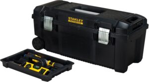 🔥 Angebote & Aktionen – Stanley Fatmax FMST1-75761 Tool Box Structual Foam (Splash-proof with Metal Clasps, All-Round Rubber Seal and Telescopic Handle)